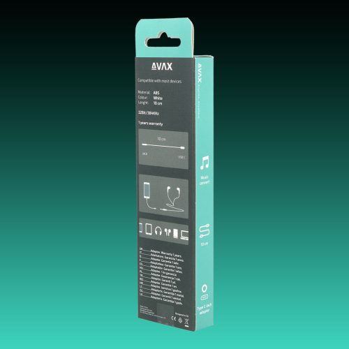 AVAX AD300 CONNECT Type C-3.5 Jack adapter