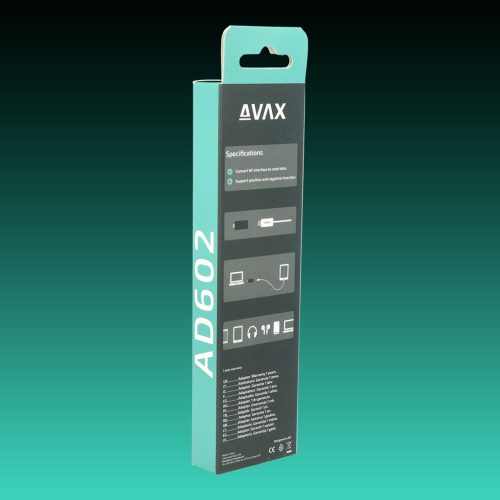 AVAX AD602 CONNECT+ Type C apa-USB A anya OTG adapter (Windows/MacOS)