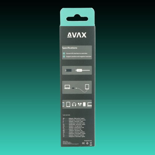 AVAX AD602 CONNECT+ Type C apa-USB A anya OTG adapter (Windows/MacOS)