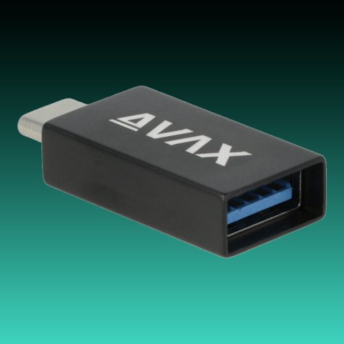 AVAX AD602 CONNECT+ Type C apa-USB A anya OTG adapter (Windows/MacOS)
