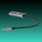 AVAX AD603 CONNECT+ USB-C - HDMI átalakító 4K/60Hz, alumínium
