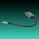 AVAX AD603 CONNECT+ USB-C - HDMI átalakító 4K/60Hz, alumínium