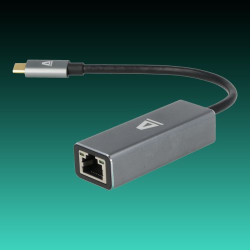 AVAX AD604 CONNECT+ Type C 3.0-Gigabit Ethernet adapter, alumínium