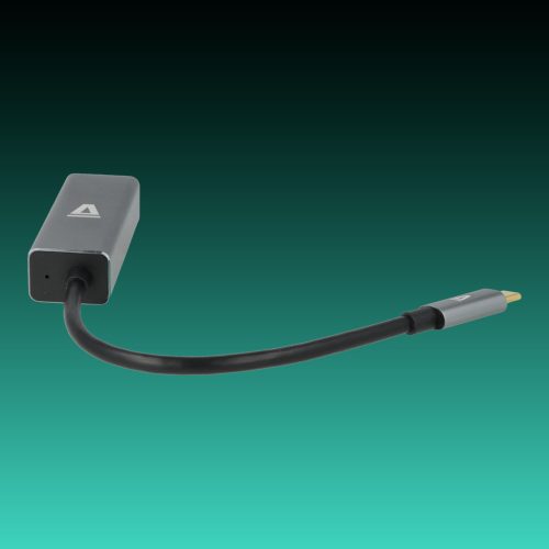 AVAX AD604 CONNECT+ Type C 3.0-Gigabit Ethernet adapter, alumínium