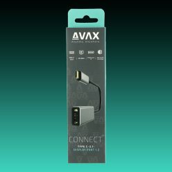 AVAX AD605 CONNECT+ Type C 3.1-Display port 1.2 adapter