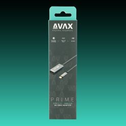   AVAX AD903 PRIME Type C-HDMI 2.0 4K/60Hz adapter, sodorszálas