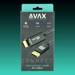 AVAX AV601 Displayport-HDMI 2.0 4K/60Hz AV kábel, 2 méter