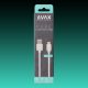 AVAX CB103W PURE USB A - USB-C kábel 2.1A, 1m fehér