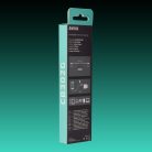 AVAX CB302G STEELY USB-C - USB-C gyorstöltő kábel 60W, sodorszálas 3A, 1.5m acélszürke