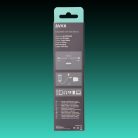 AVAX CB302G STEELY USB-C - USB-C gyorstöltő kábel 60W, sodorszálas 3A, 1.5m acélszürke