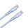 AVAX CB3308 60W USB-C gyorstöltő szilikon kábel 1.5 m, világoskék