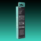 AVAX CB401G STEELY USB A - Lightning gyorstöltő kábel 20W, sodorszálas, 3A, 1.5m acélszürke