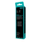 AVAX CB4301 2x 18W USB-A–USB-C gyorstöltő szilikon kábel csomag 1.5 m, fehér