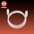 100W USB-C kábel, mágneses gyorstöltő kábel, fonott USB-C kábel, tartós töltőkábel, gyors töltés, laptop töltőkábel, telefon töltőkábel, adatátvitel USB-C, mágneses kábel, összegabalyodásmentes kábel