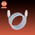 USB-C Lightning mágneses kábel, 27W gyorstöltő kábel, fonott töltőkábel iPhone-hoz, összegabalyodásmentes töltőkábel, prémium iPhone töltőkábel, mágneses Lightning kábel, USB-C gyorstöltő kábel, tartó