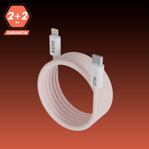 USB-C Lightning mágneses kábel, 27W gyorstöltő kábel iPhone-hoz, Apple gyorstöltő kábel, fonott iPhone töltőkábel, összegubancolódásmentes kábel, mágneses töltőkábel iPhone-hoz, iPhone gyors töltőkábe