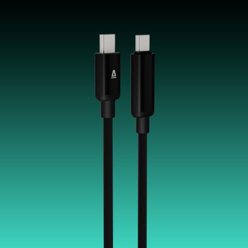 AVAX CB654 PULSEY 60W USB-C gyorstöltő kábel, fonott, 1m, szürke