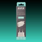 AVAX CH301 PURE 12W Hálózati töltő adapter 2x USB A