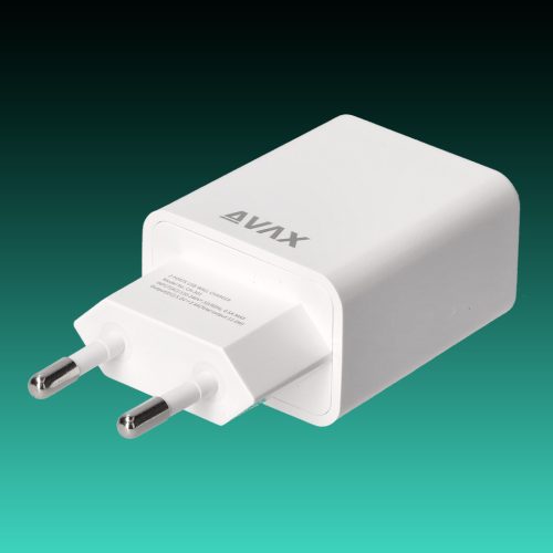 AVAX CH-301 Hálózati fali töltő 2x USB, 12W