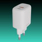USB-C töltő, gyorstöltő adapter, telefon töltő, laptop töltő, kompakt hálózati töltő, hordozható töltő, gyors töltő utazáshoz