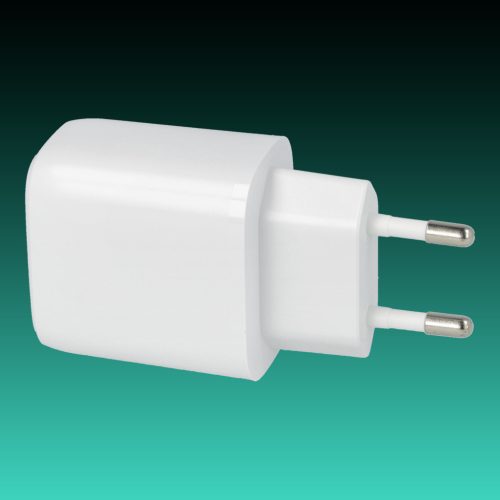 AVAX CH631W FIVEY+ 25W GaN Gyors hálózati töltő USB A (QC)+Type C (PD), fehér