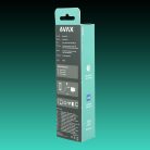 AVAX CH640W NANO+ 30W GaN Hálózati Gyorstöltő adapter USB-C (PD3.0)+ USB A (QC4.0+), fehér