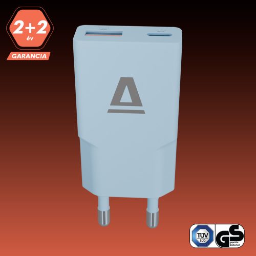 30W USB-C töltő, gyorstöltő adapter, GaN töltő, USB PD 3.0 töltő, QC3.0 töltő, telefon töltő, laptop töltő, kompakt hálózati töltő, hordozható töltő, gyors töltő utazáshoz