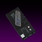 AVAX FS01 Full size mechanikus vezetékes alumínium billentyűzet Outemu Piros Switch, Magyar kiosztás