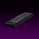 AVAX GM01 65% RGB mechanikus vezetékes billentyűzet Outemu Barna Switch, Magyar kiosztás 