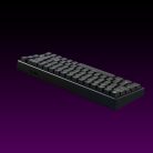 AVAX GM01 65% RGB mechanikus vezetékes billentyűzet Outemu Barna Switch, Magyar kiosztás 