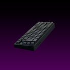 AVAX GM01 PRO 65% RGB tri-mode mechanikus billentyűzet Gateron Piros Switch, Magyar kiosztás