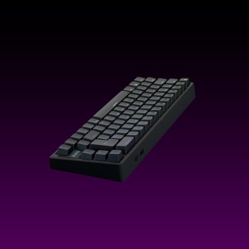 AVAX GM01 PRO 65% RGB tri-mode mechanikus billentyűzet Gateron sárga switch, Magyar kiosztás