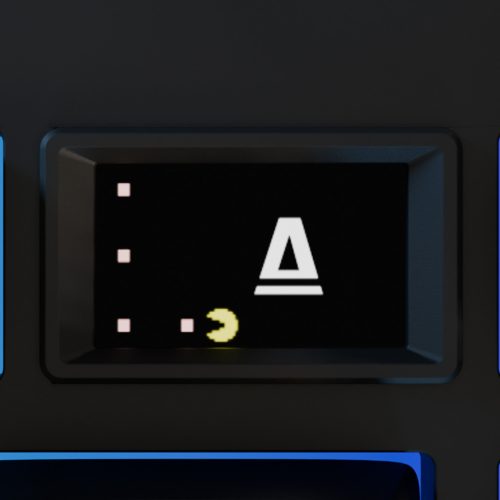 AVAX GM02 75% Gasket RGB mechanikus vezetékes billentyűzet Outemu barna switch, Magyar kiosztás