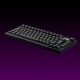 AVAX GM02 PRO 75% Gasket RGB tri-mode mechanikus billentyűzet Gateron piros switch, Magyar kiosztás