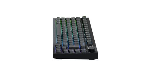 AVAX GM02 75% Gasket RGB mechanikus vezetékes billentyűzet Outemu silent white switch, HU kiosztás