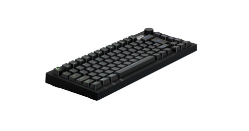 AVAX GM02 75% Gasket RGB mechanikus vezetékes billentyűzet Outemu silent white switch, HU kiosztás