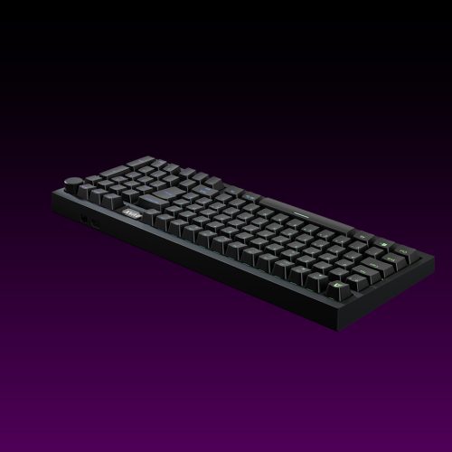 AVAX GM03 PRO 98% Gasket RGB tri-mode mechanikus billentyűzet Gateron barna switch, Magyar kiosztás