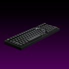 AVAX GM03 98% Gasket RGB mechanikus vezetékes billentyűzet Outemu Piros Switch, Magyar kiosztás