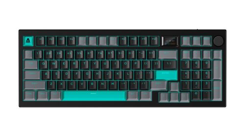 AVAX GM03 PRO 98% Gasket RGB tri-mode mechanikus billentyűzet Gateron piros switch,  US kiosztás, PBT keycap