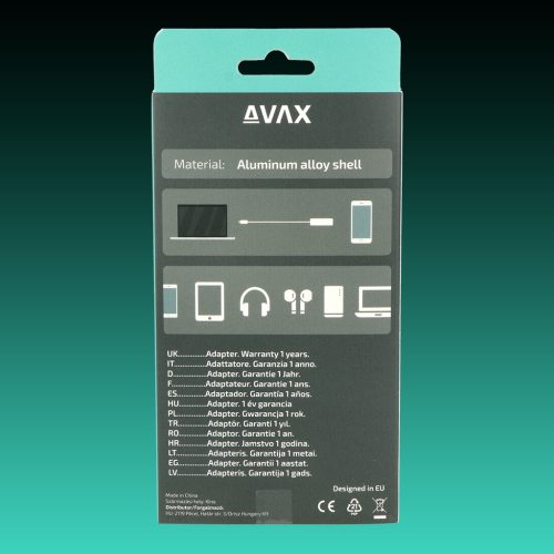 AVAX HB601 CONNECT+ HUB Type C-4xUSB 3.0