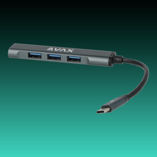 AVAX HB601 CONNECT+ HUB Type C-4xUSB 3.0