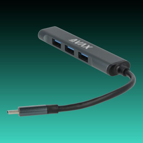 AVAX HB601 CONNECT+ HUB Type C-4xUSB 3.0