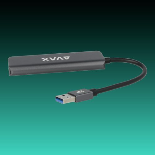 AVAX HB900 PRIME USB 3.0-4xUSB 3.0 HUB+CF töltés