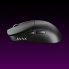 AVAX LW02 PRO tri-mode 1k lightweight gamer egér, fekete