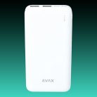 AVAX PB103W LIGHTY 8.000mAh USB-C powerbank, fehér