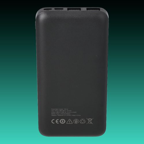 AVAX PB-104B LIGHTY 10.000mAh Type C powerbank,fekete