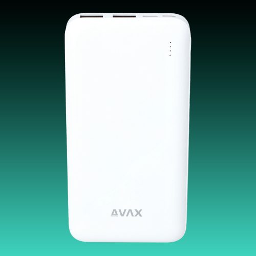 AVAX PB-104W LIGHTY 10.000mAh Type C powerbank,fehér