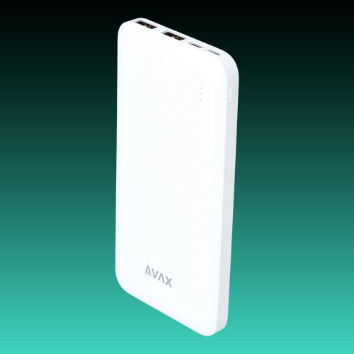 AVAX PB-104W LIGHTY 10.000mAh Type C powerbank,fehér