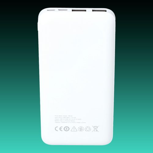 AVAX PB-104W LIGHTY 10.000mAh Type C powerbank,fehér