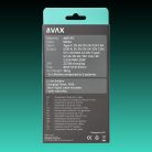 AVAX PB105W MINI 20W 10.000mAh PD/USB-C gyorstöltő powerbank, fehér